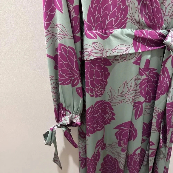 New PatBO Celia Maxi Wrap Dress - Picture 7 of 16